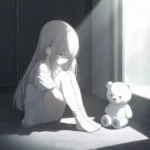 Loạt 90 Ảnh Avatar Anime Buồn Khóc Trắng Đen nước mắt rơi mà lặng im đến lạnh người