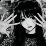 110 Ảnh Avatar Anime Nữ Đen Trắng cute ngầu giúp profile nổi bật theo cách riêng