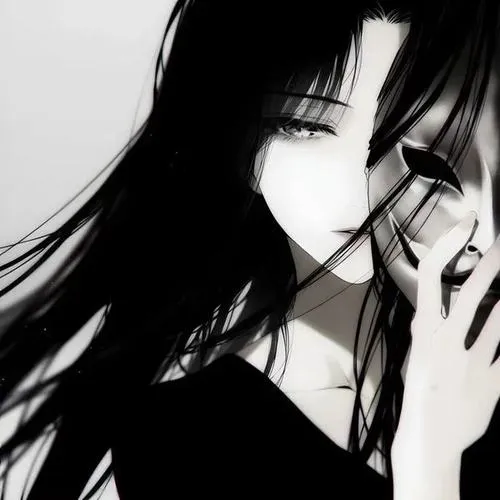 Top 80 Ảnh Avatar Anime Đen Trắng từ phát sáng dạ quang tới mờ ảo huyền bí