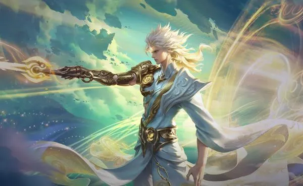 43 Ảnh Tướng Murad chí tôn thần kiếm thần thái ngầu kèm hiệu ứng kiếm sáng cực đã mắt