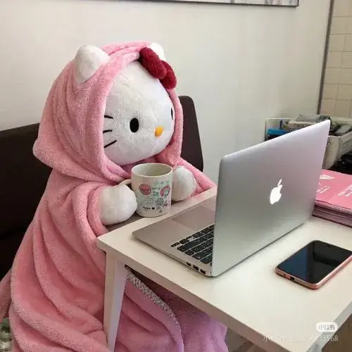 200+ Avatar Hello Kitty Vô Tri với gương mặt không cảm xúc cực kỳ dễ thương