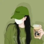 Full 52 Avatar Cartoon Girl Anime Cute Che Mặt cool ngầu lạnh lùng đậm chất cá tính