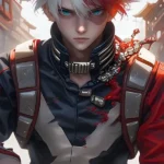 70 Hình ảnh Shoto Todoroki ngầu – Ánh mắt lạnh lùng, tóc hai màu và vết sẹo định mệnh