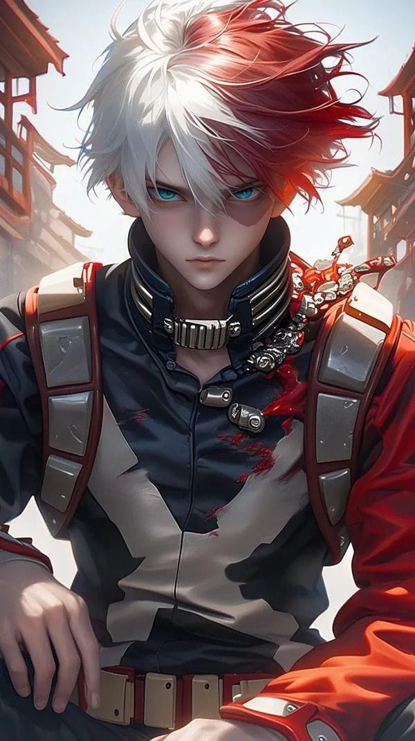 70 Hình ảnh Shoto Todoroki ngầu – Ánh mắt lạnh lùng, tóc hai màu và vết sẹo định mệnh