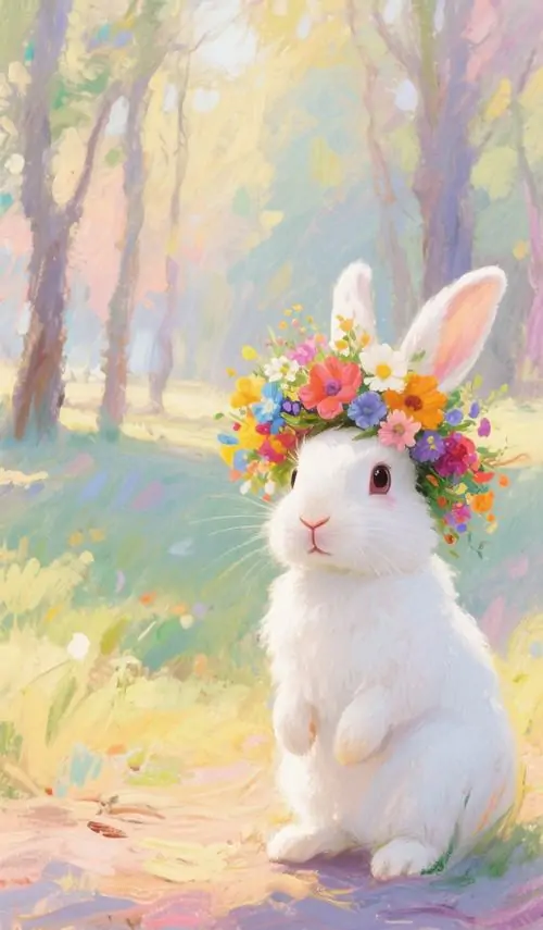 67 Hình Nền Con Thỏ đáng yêu với tai dài mắt tròn đầy ấm áp và thư giãn nhẹ nhàng