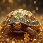 50 Hình Nền Rùa Vàng Rùa Phong Thủy mang vẻ linh thiêng và cảm giác phú quý tài lộc
