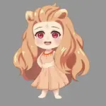 70 Hình Ảnh Cung Sư Tử Nữ Anime Chibi đầy vẻ kiêu hãnh khí chất sáng bừng bắt mắt